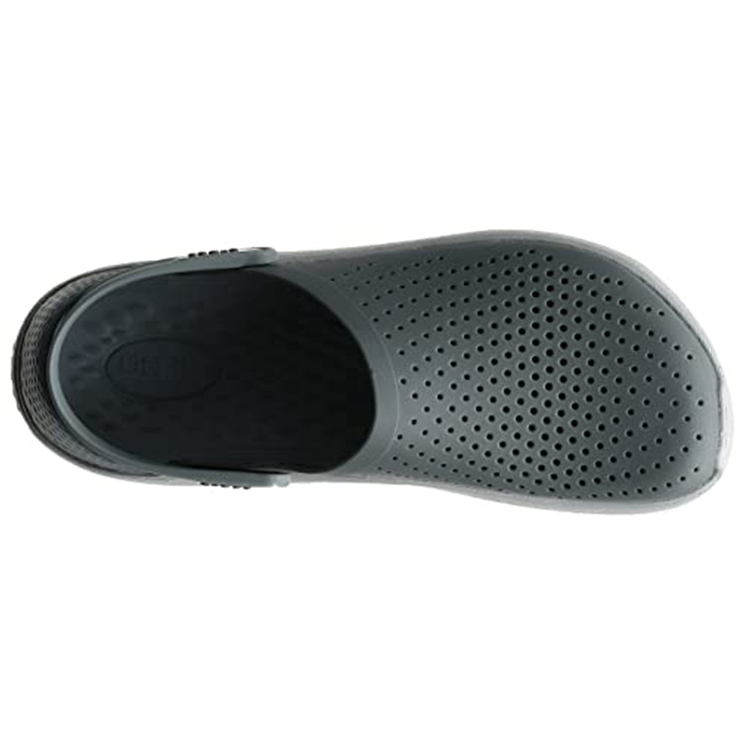 Crocs LiteRide Clog - Unisex Smoke/Pearl White Shoe Deals Outlet