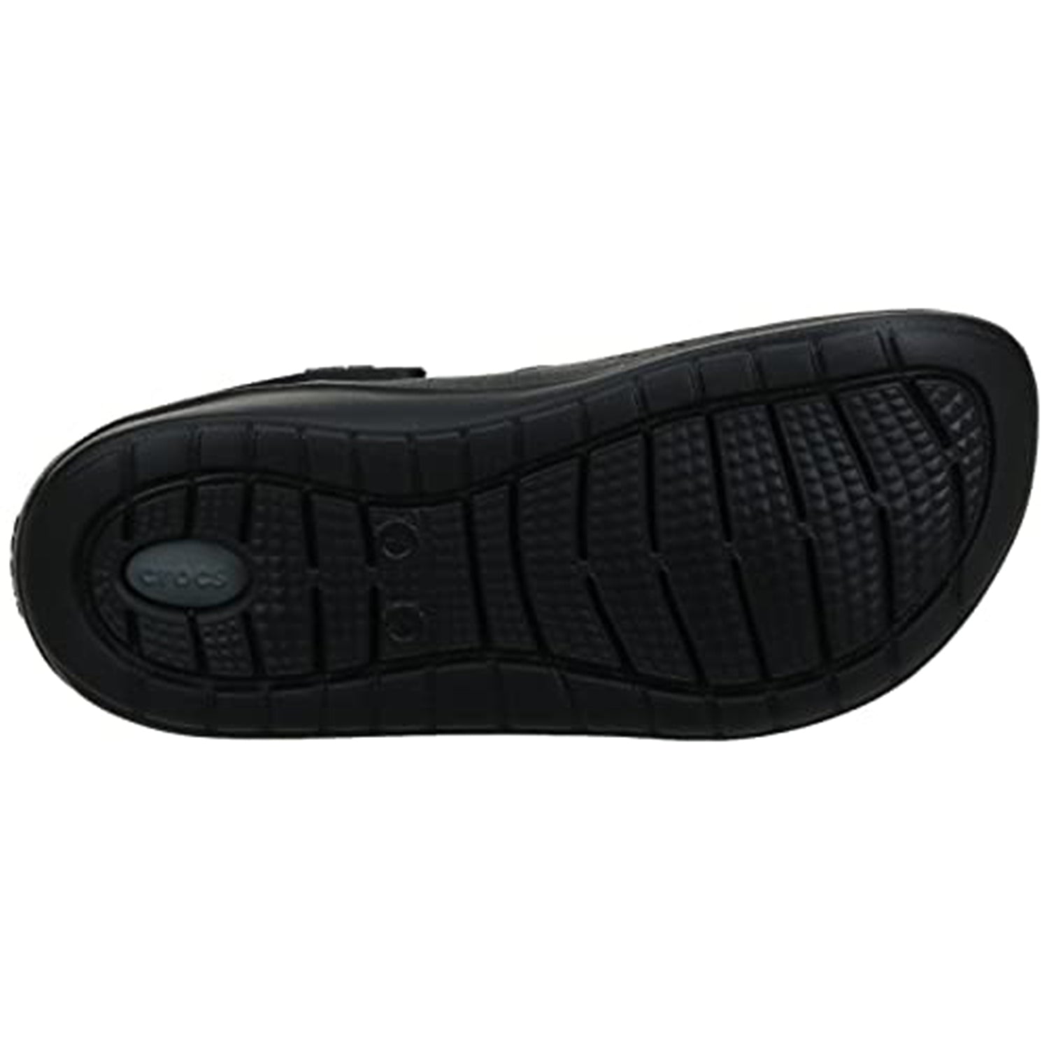 Crocs LiteRide Clog - Unisex Black/Slate Grey Shoe Deals Outlet