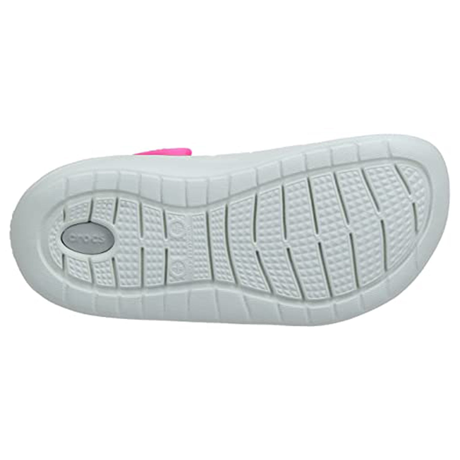 Crocs LiteRide Clog - Unisex Electric Pink/Almost White Shoe Deals Outlet