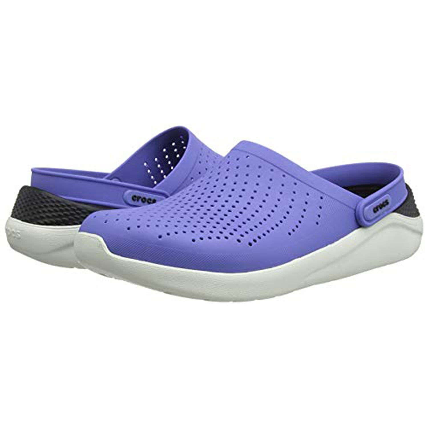Crocs LiteRide Clog - Unisex Lapis/Black Shoe Deals Outlet