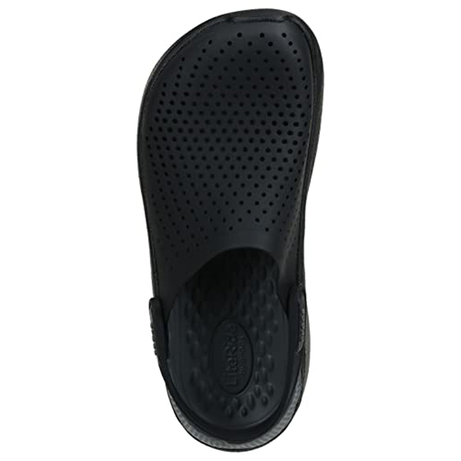 Crocs LiteRide Clog - Unisex Black/Slate Grey Shoe Deals Outlet