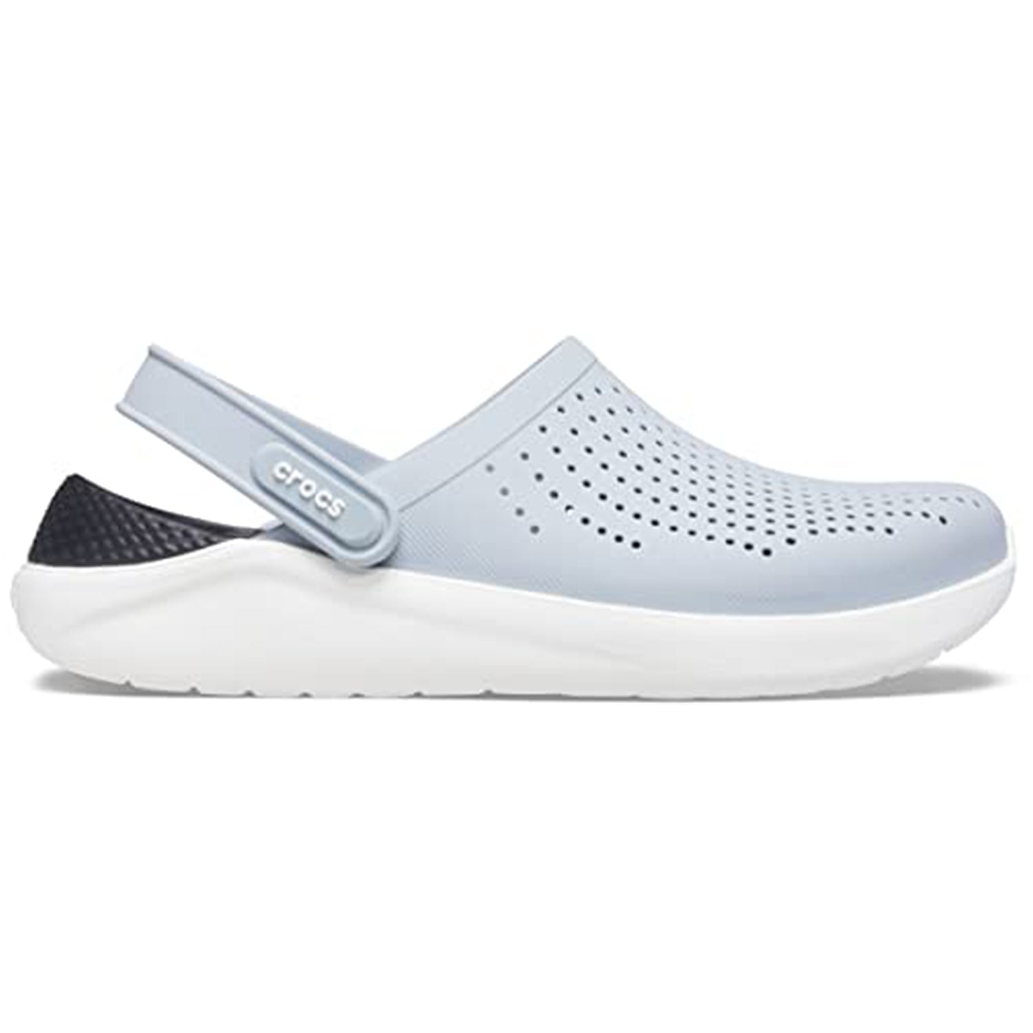 Crocs LiteRide Clog - Unisex Vivid Blue/Almost White Shoe Deals Outlet