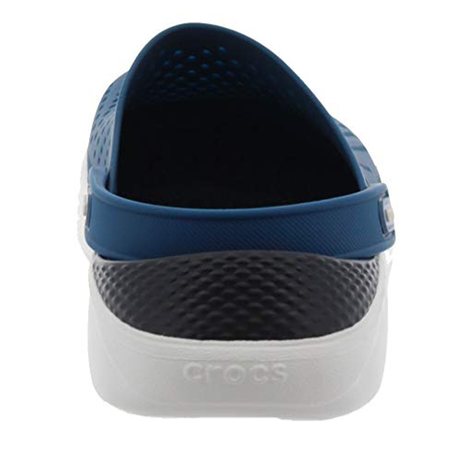 Crocs LiteRide Clog - Unisex Vivid Blue Almost White Shoe Deals Outlet