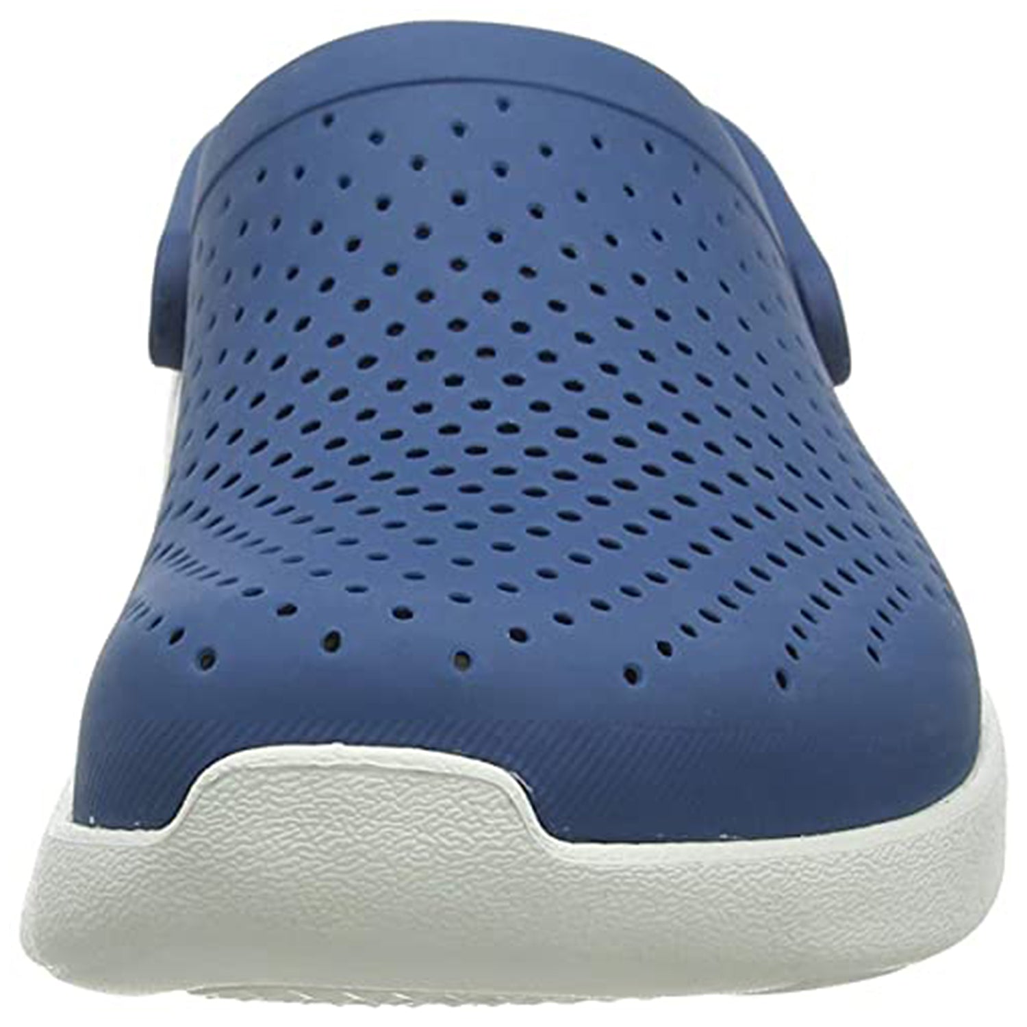 Crocs LiteRide Clog - Unisex Vivid Blue Almost White Shoe Deals Outlet