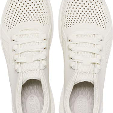 Crocs LiteRide Pacer - Men's Almost White Shoe Deals Outlet