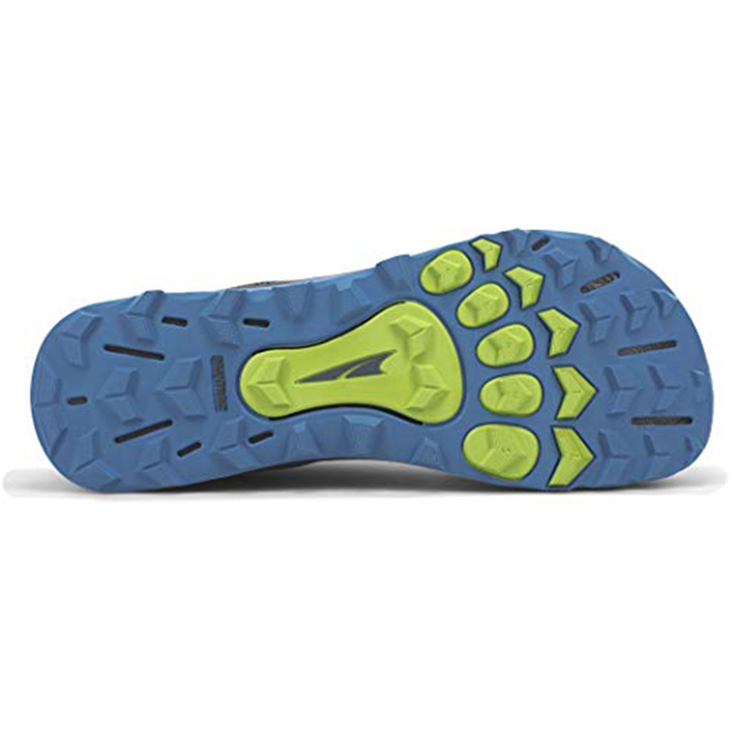 Altra Lone Peak 5 - Men's Blue/Lime Shoe Deals Outlet