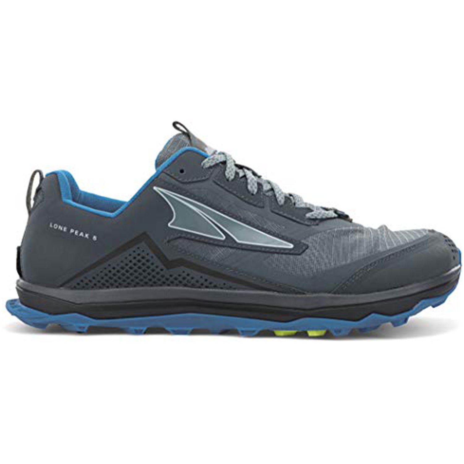 Altra Lone Peak 5 - Men's Blue/Lime Shoe Deals Outlet