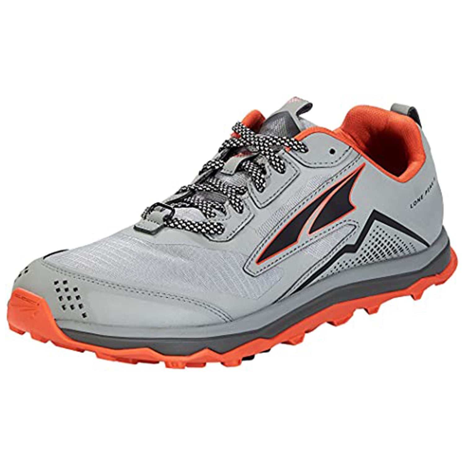 Altra Lone Peak 5 - Men's Light Gray Shoe Deals Outlet