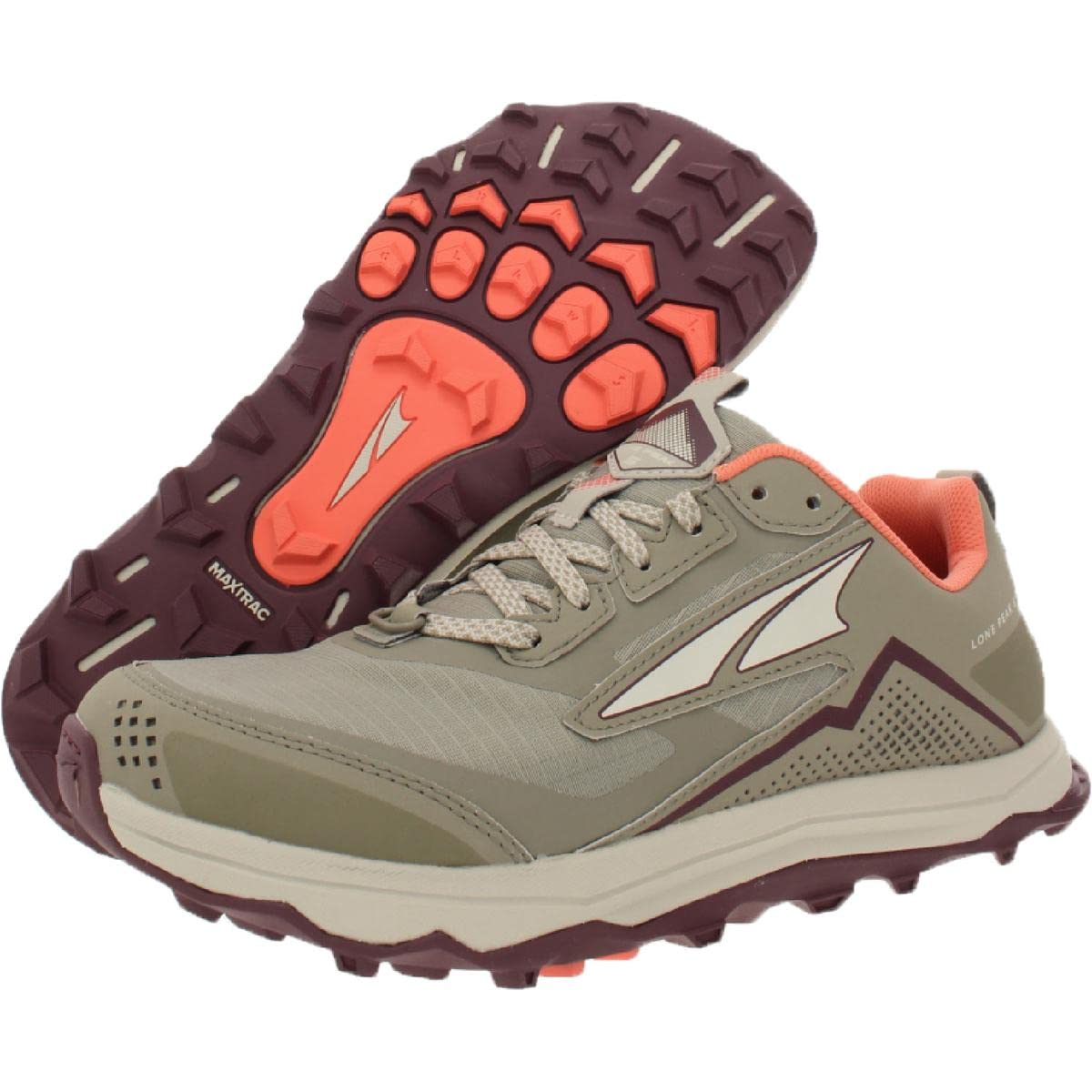 Altra Lone Peak 5 - Women's Khaki Shoe Deals Outlet