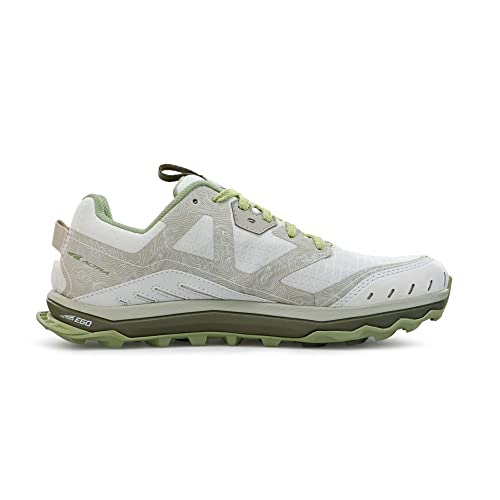 Altra Lone Peak 6 - Women's White/Green Shoe Deals Outlet