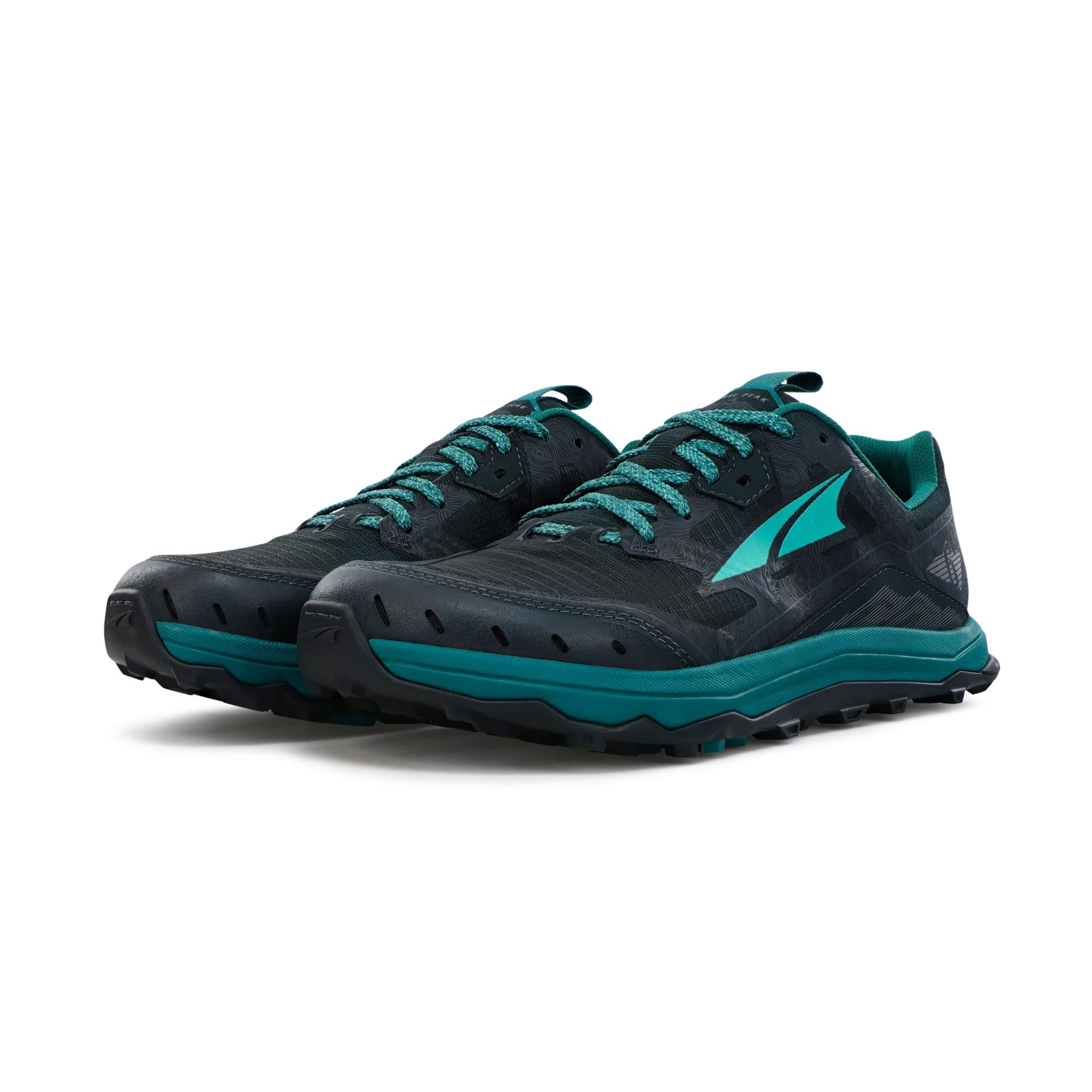 Altra Lone Peak 6 - Women's Black/Green Shoe Deals Outlet