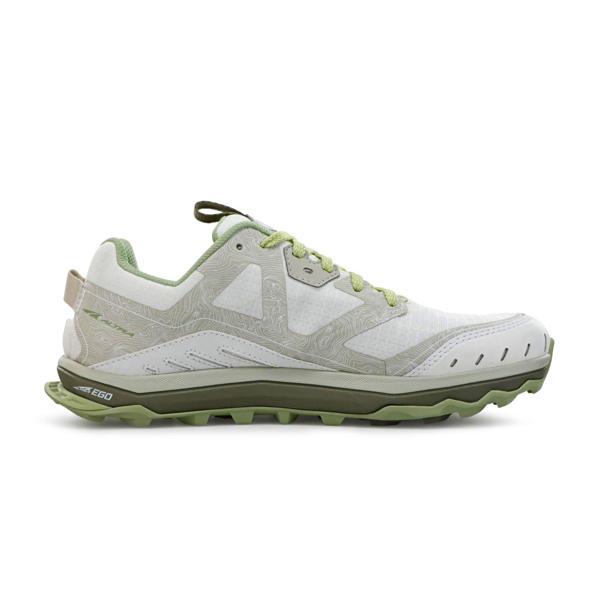 Altra Lone Peak 6 - Women's White/Green Shoe Deals Outlet