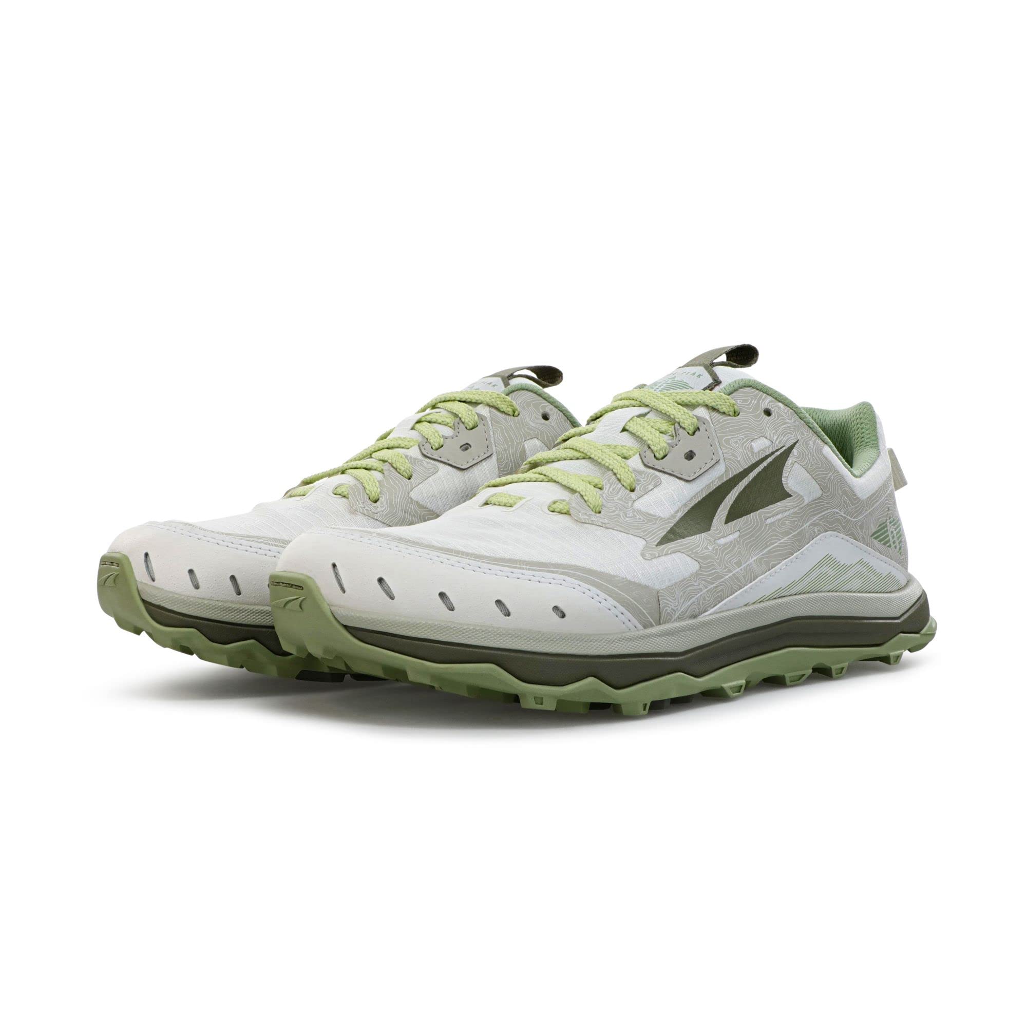 Altra Lone Peak 6 - Women's White/Green Shoe Deals Outlet