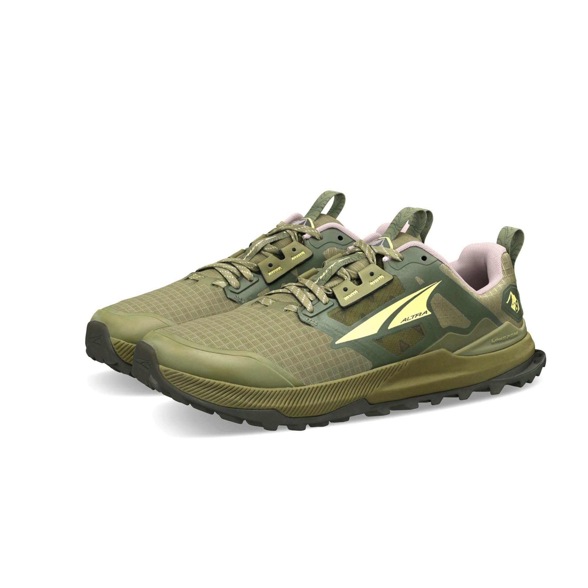 Altra Lone Peak 8 - Women's DUSTY OLIVE Shoe Deals Outlet