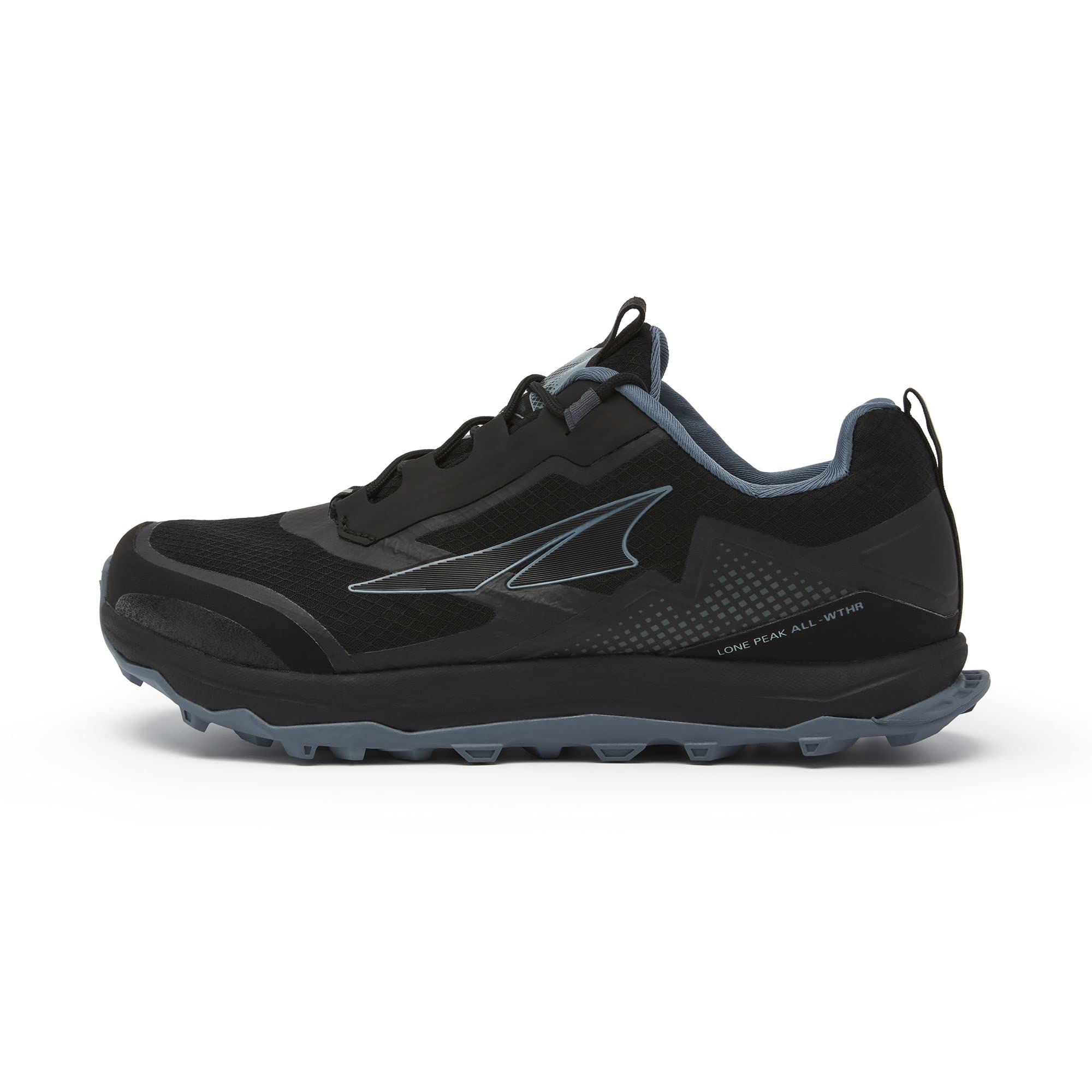 Altra Lone Peak All - WTHR - Women's Black/Blue Shoe Deals Outlet