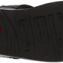 FitFlop Lulu Leather Toe - Post Sandals - Women's Black 2 Shoe Deals Outlet