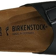 Birkenstock Madrid Birko - Flor - Unisex Black Shoe Deals Outlet