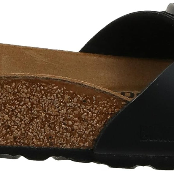 Birkenstock Madrid Birko - Flor - Unisex Black Shoe Deals Outlet