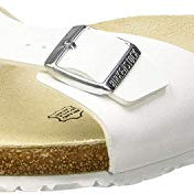 Birkenstock Madrid Birko - Flor - Unisex White Shoe Deals Outlet