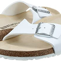 Birkenstock Madrid Birko - Flor - Unisex White Shoe Deals Outlet