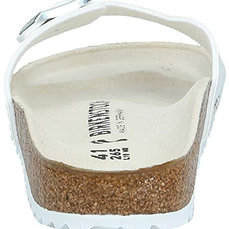 Birkenstock Madrid Birko - Flor - Unisex White Shoe Deals Outlet