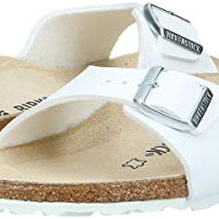 Birkenstock Madrid Birko - Flor - Unisex White Shoe Deals Outlet
