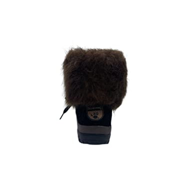 BEARPAW Marilyn Boots - Women's Black/Brown Shoe Deals Outlet