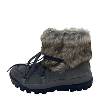 BEARPAW Marilyn Boots - Women's Charcoal Shoe Deals Outlet