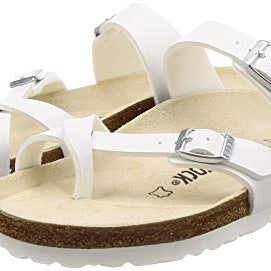 Birkenstock Mayari Birko - Flor - Unisex White Shoe Deals Outlet