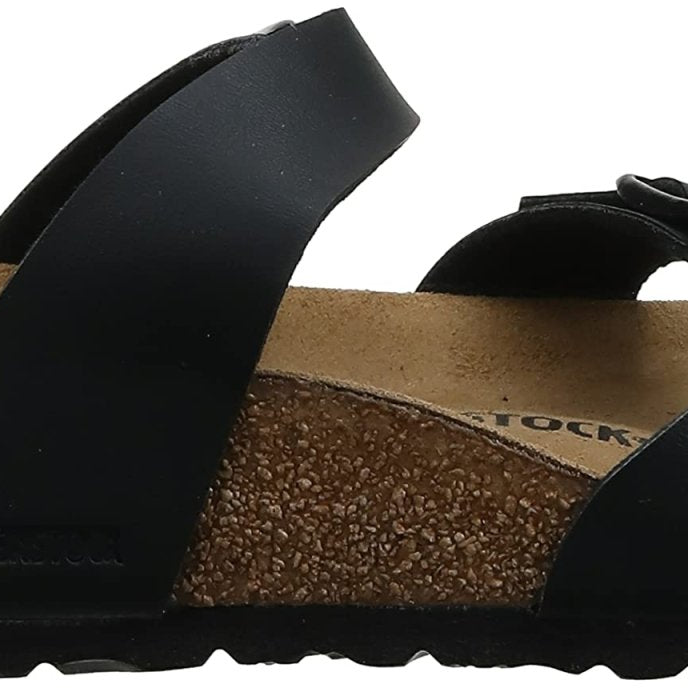 Birkenstock Mayari Birko - Flor - Unisex Black Shoe Deals Outlet