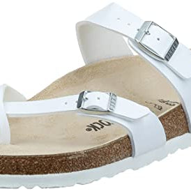 Birkenstock Mayari Birko - Flor - Unisex White Shoe Deals Outlet