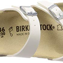Birkenstock Mayari Birko - Flor - Unisex White Shoe Deals Outlet