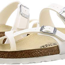 Birkenstock Mayari Birko - Flor - Unisex White Shoe Deals Outlet