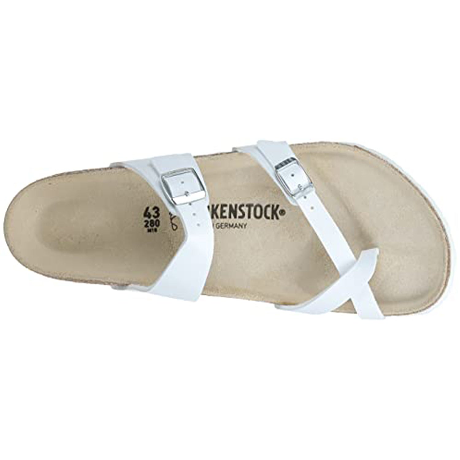 Birkenstock Mayari Oiled Leather - Women's White Shoe Deals Outlet