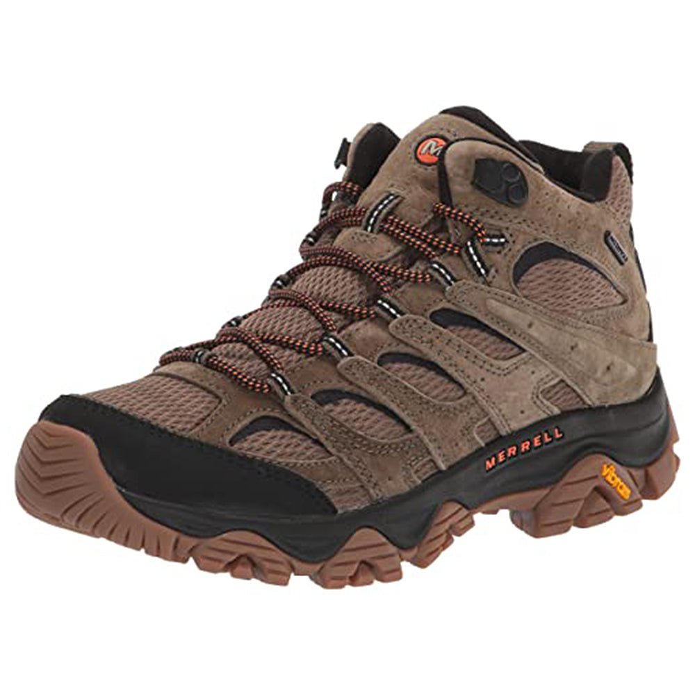 Merrell Moab 3 Mid Waterproof - Men's Olive/Gum Shoe Deals Outlet