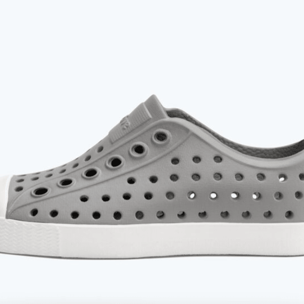 Native Shoes Jefferson Pigeon Grey / Shell White 2 — 4894401848363 Shoe Deals Outlet