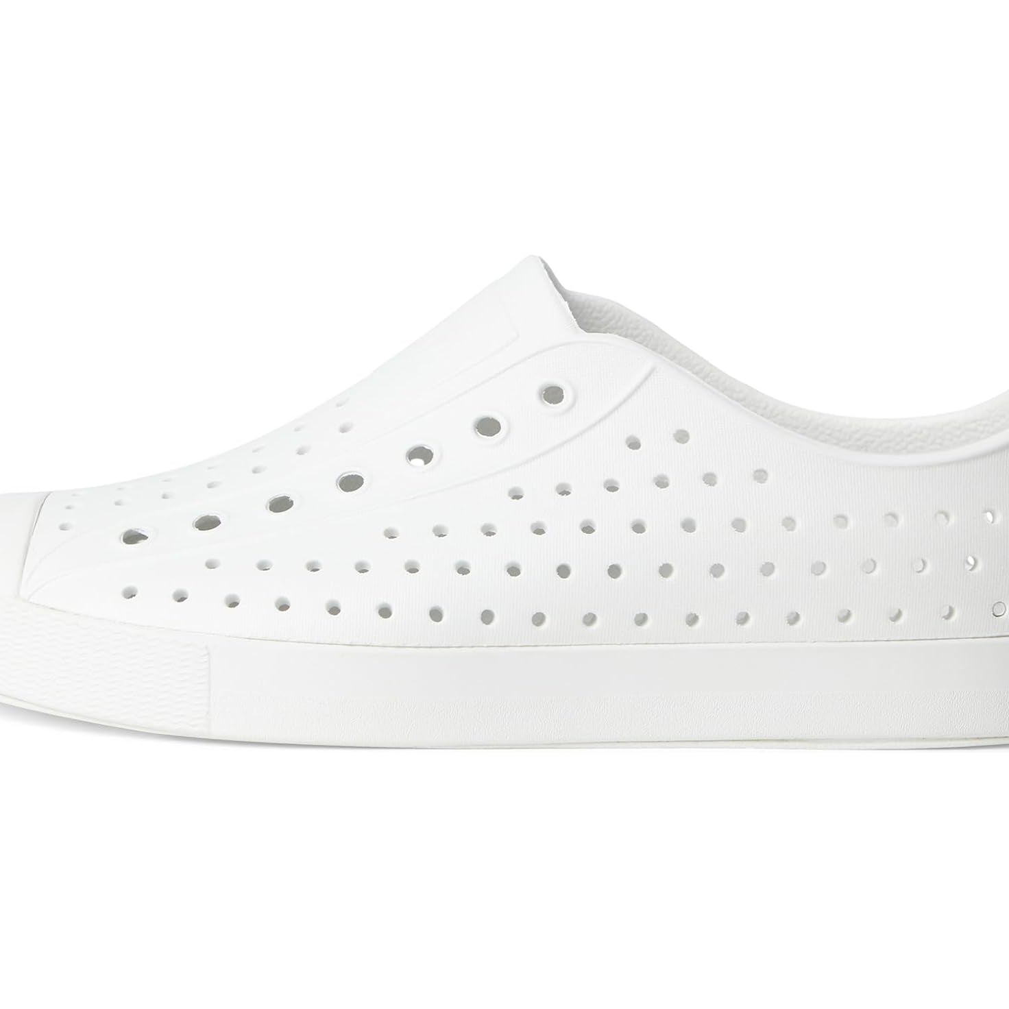 Native Shoes Jefferson Shell White Men's 9 / Women's 11 M 4894401140153 Shoe Deals Outlet