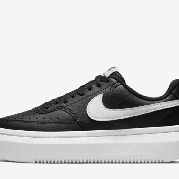 Nike Court Vision Alta Black / White 8 M 195237045075 Shoe Deals Outlet