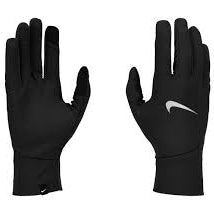 Nike Lightweight Tech Runnin Gloves Black / Silver Large 887791182272 Shoe Deals Outlet
