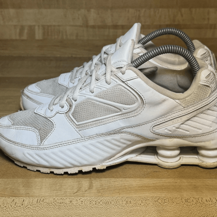 Nike Nike Shox Enigma White 10 M 193154390414 Shoe Deals Outlet