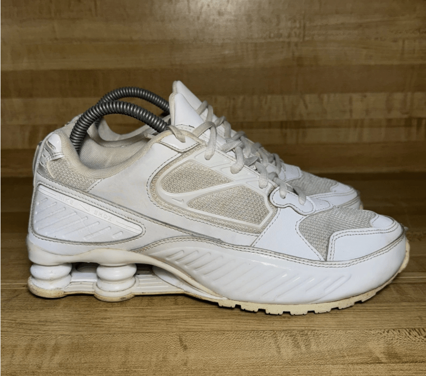 Nike Nike Shox Enigma White 10 M 193154390414 Shoe Deals Outlet