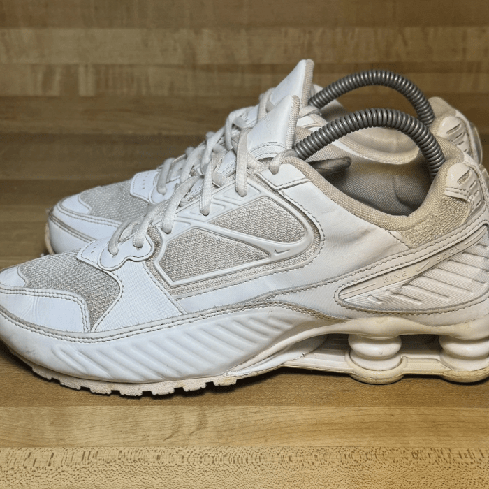 Nike Nike Shox Enigma White 10 M 193154390414 Shoe Deals Outlet