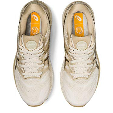 ASICS Nimbus 23 - Women's Cream/Putty Shoe Deals Outlet