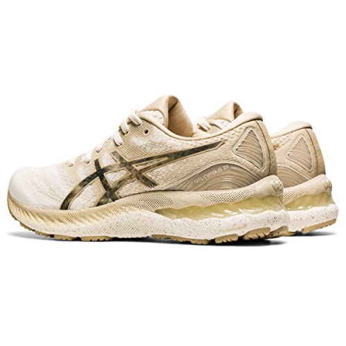 ASICS Nimbus 23 - Women's Cream/Putty Shoe Deals Outlet