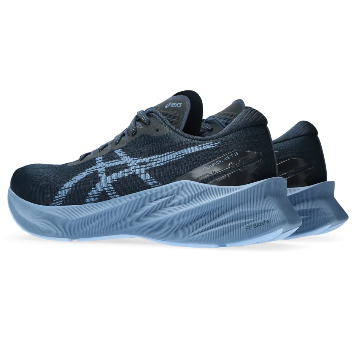 ASICS Novablast 3 - Men's French Blue/Storm Blue Shoe Deals Outlet