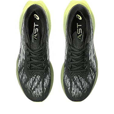 ASICS Novablast 3 - Men's Black/Dried Leaf Green Shoe Deals Outlet