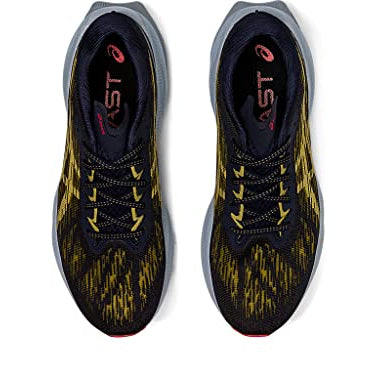 ASICS Novablast 3 - Men's Midnight/Olive Oil Shoe Deals Outlet