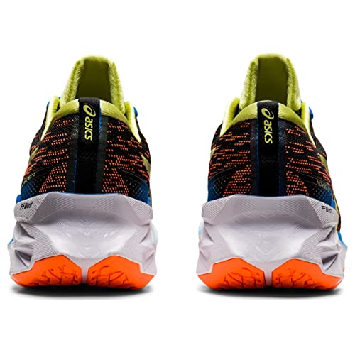 ASICS Novoblast 2 - Men's Black/Shocking Orange Shoe Deals Outlet