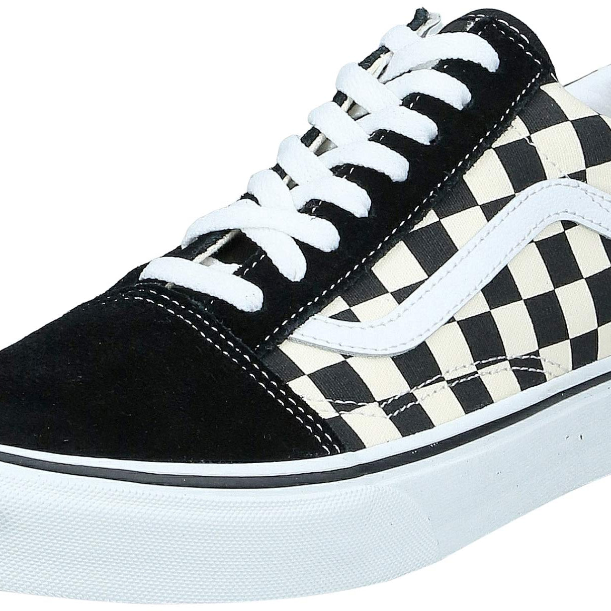 Vans Old Skool Classic - Unisex Black/Off White Checkerboard Shoe Deals Outlet