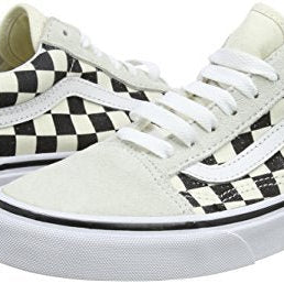 Vans Old Skool Classic - Unisex Off - White/Black Checkerboard Shoe Deals Outlet